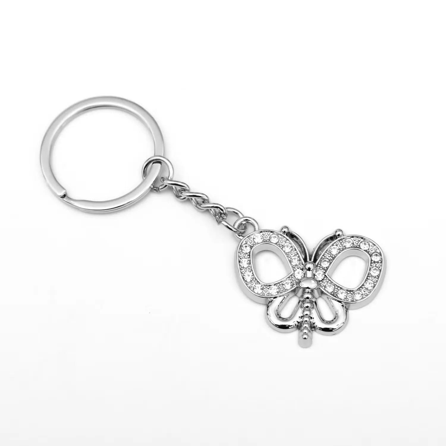 Silver Metal Key Ring Key Holder
